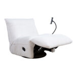 Puhketool WIN-WIN manuaalne recliner 80x95xH90cm, koorevalge Elutoamööbel Tugitoolid ja kiiktoolid