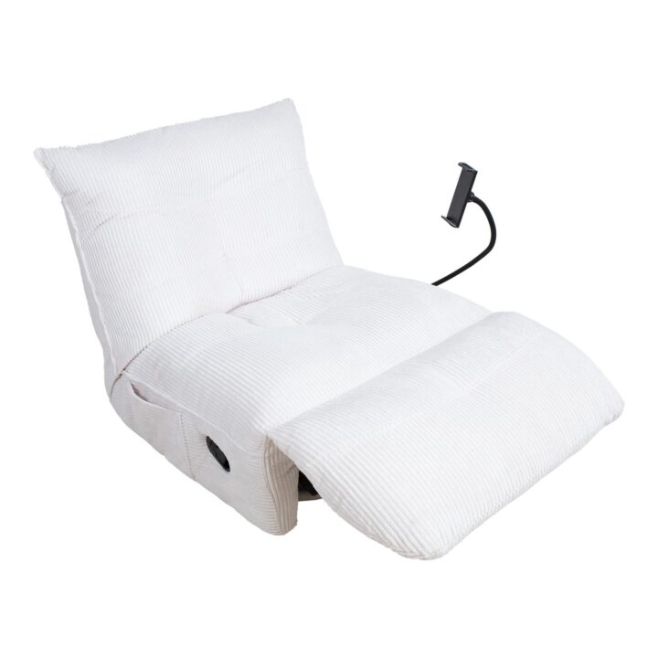Puhketool WIN-WIN manuaalne recliner 80x95xH90cm, koorevalge Elutoamööbel Tugitoolid ja kiiktoolid