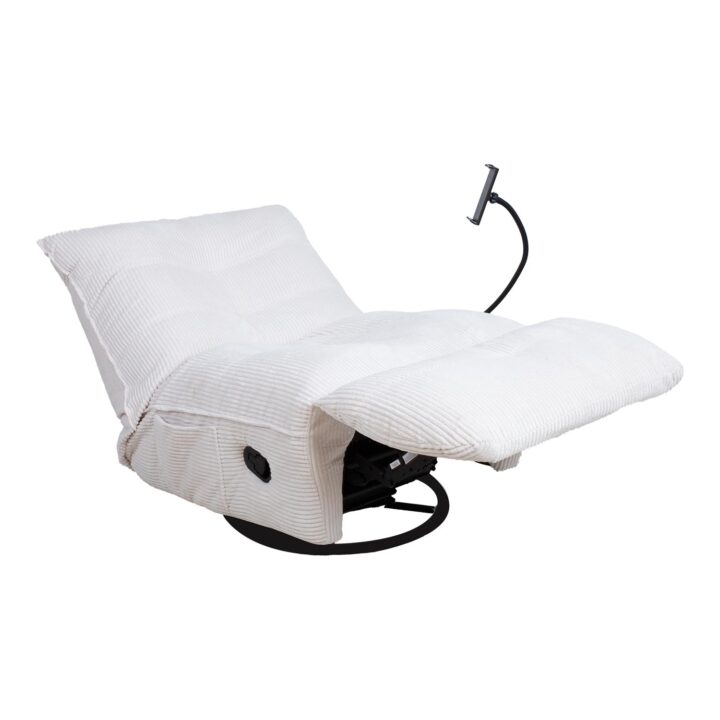 Puhketool WIN-WIN manuaalne recliner 80x95xH90cm, koorevalge Elutoamööbel Tugitoolid ja kiiktoolid