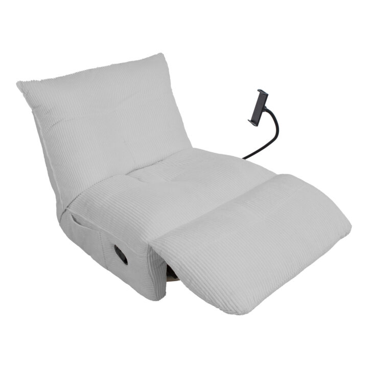 Puhketool WIN-WIN manuaalne recliner 80x95xH90cm, helehall Elutoamööbel Tugitoolid ja kiiktoolid