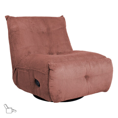 Puhketool WIN-WIN manuaalne recliner 80x95xH90cm, roosa Elutoamööbel