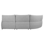 Nurgadiivan CANNES VN elektriline recliner 310×101/91xH92cm, hall Diivanid