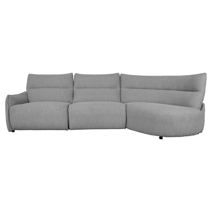 Nurgadiivan CANNES PN elektriline recliner 310×91/101xH92cm, hall Diivanid