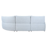 Nurgadiivan CANNES PN elektriline recliner 310×91/101xH92cm, helehall Diivanid