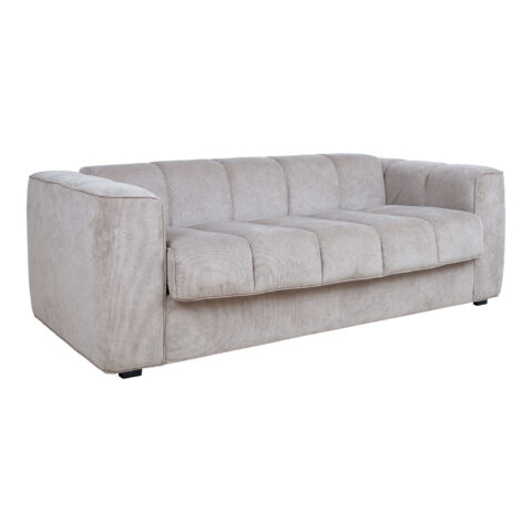 Diivanvoodi STELLA vedrumadratsiga 206x94xH70cm, beež Diivanid