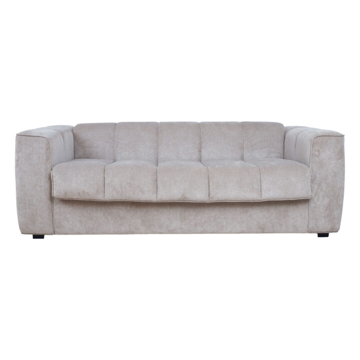 Diivanvoodi STELLA vedrumadratsiga 206x94xH70cm, beež Diivanid