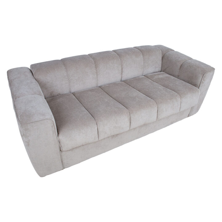 Diivanvoodi STELLA vedrumadratsiga 206x94xH70cm, beež Diivanid