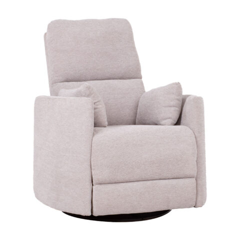 Tugitool STINA kiikuv ja pöörlev manuaalne recliner 83x88xH100cm, hall Elutoamööbel