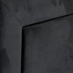 Voodi GRACE 160x200cm, ilma madratsita, tumehall Magamistuba H03-100 Voodid