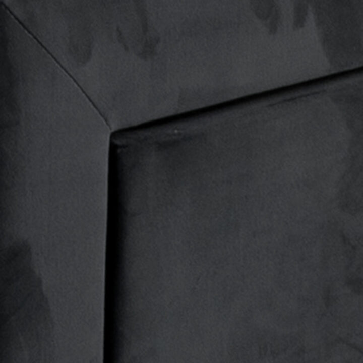 Voodi GRACE 160x200cm, ilma madratsita, tumehall Magamistuba H03-100 Voodid