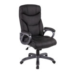 Töötool CONNOR, 73,5×65,5xH115-124cm, must Arvutitoolid ja töötoolid Arvutitoolid ja töötoolid