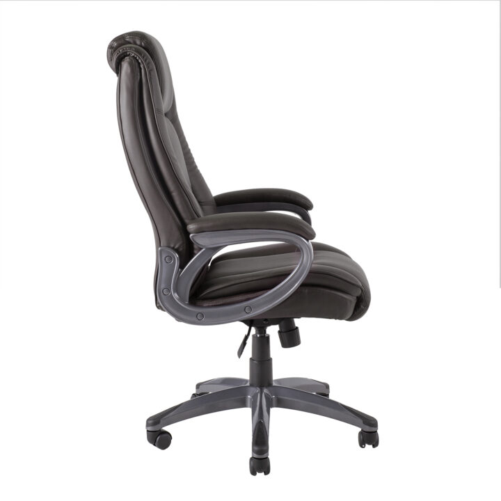 Töötool CALVIN 81x65xH114-121,5cm, pruun Arvutitoolid ja töötoolid Arvutitoolid ja töötoolid