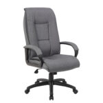 Töötool MASON, 68,5×76,5xH115,5-124,5cm, tumehall, kangas, plastik Arvutitoolid ja töötoolid Arvutitoolid ja töötoolid