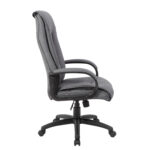 Töötool MASON, 68,5×76,5xH115,5-124,5cm, tumehall, kangas, plastik Arvutitoolid ja töötoolid Arvutitoolid ja töötoolid