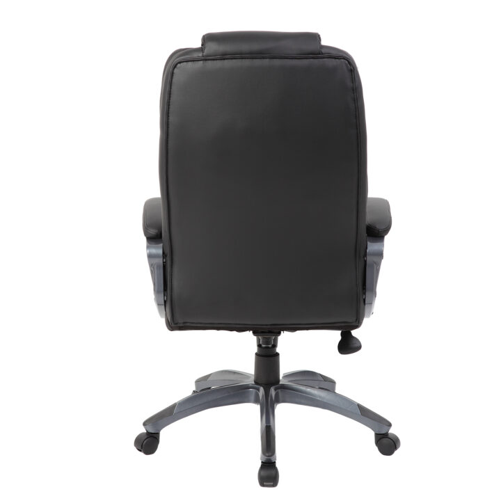 Töötool HOWARD, 66×75,5xH116-123,5cm, must, kunstnahk, plastik Arvutitoolid ja töötoolid Arvutitoolid ja töötoolid