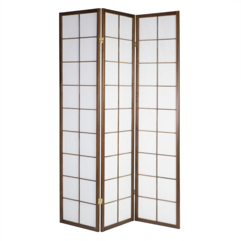 Vahesein ORIENTAL 3-paneeliga 132x2xH178,5cm, pähkel Sirmid ja vaheseinad H04-600 Sirmid ja vaheseinad