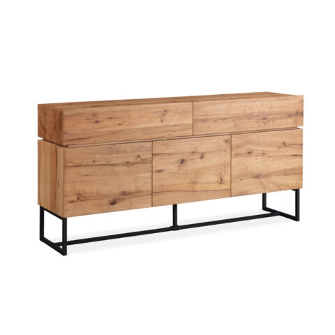 Kummut BYRON 160x41xH80cm, tamm Elutoamööbel Kapid