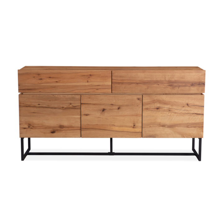 Kummut BYRON 160x41xH80cm, tamm Elutoamööbel Kapid