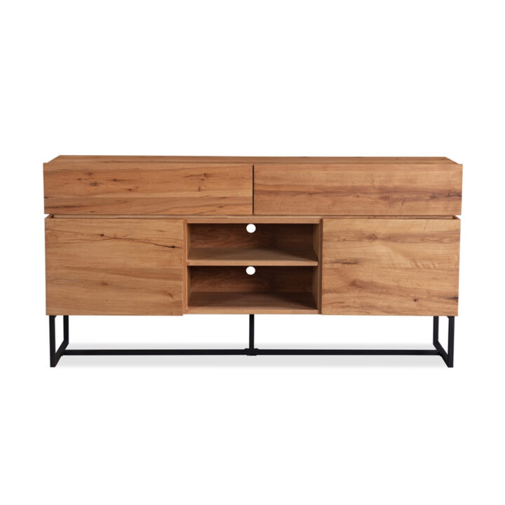 Kummut BYRON 160x41xH80cm, tamm Elutoamööbel Kapid