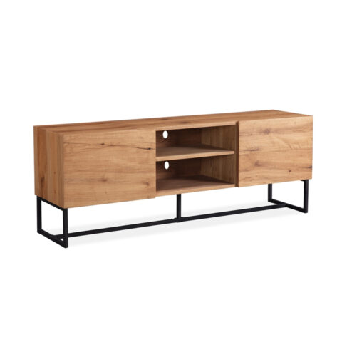 TV laud BYRON 160x41xH60cm, tamm Elutoamööbel TV-alused
