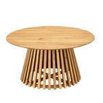 Diivanilaud SLATTED D80xH40cm, jalakas Diivanilauad ja abilauad Diivanilauad ja abilauad