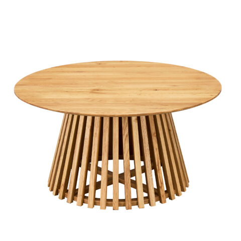 Diivanilaud SLATTED D80xH40cm, jalakas Diivanilauad ja abilauad Diivanilauad ja abilauad