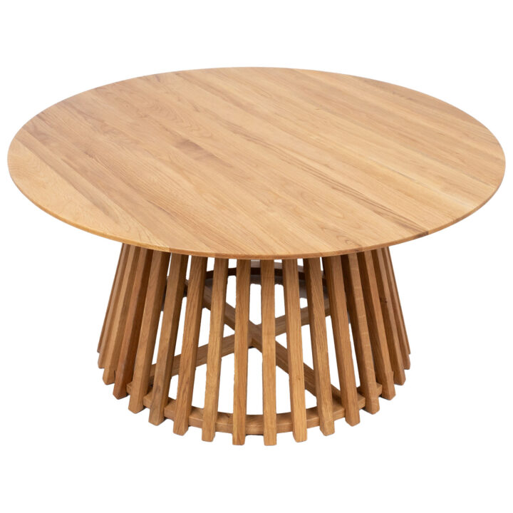Diivanilaud SLATTED D80xH40cm, jalakas Diivanilauad ja abilauad Diivanilauad ja abilauad