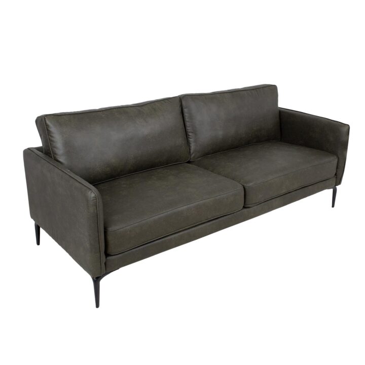 Diivan SOFIA 3-kohaline 195x83xH82cm, tume oliiv Diivanid Diivanid