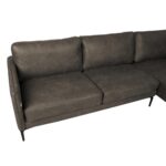 Nurgadiivan SOFIA PN 257×83/168xH82cm, tume oliiv Diivanid Diivanid