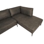 Nurgadiivan SOFIA PN 257×83/168xH82cm, tume oliiv Diivanid Diivanid