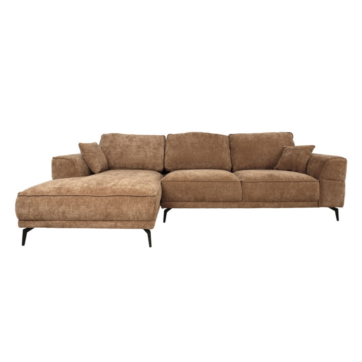 Nurgadiivan OLIVIA VN 295×170/104xH92cm, beež Diivanid Diivanid
