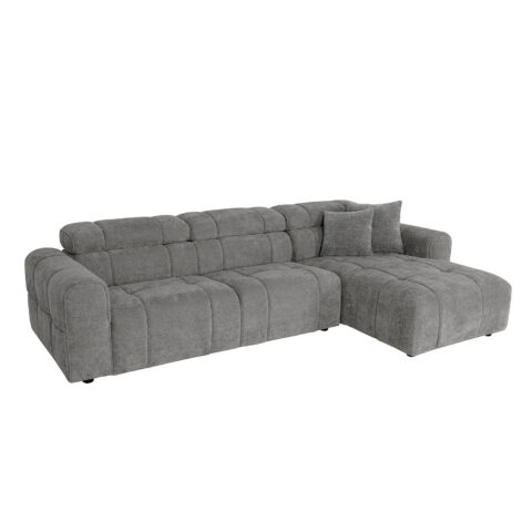 Nurgadiivan BELISMA PN 291×105/169xH74/92cm, beež Diivanid