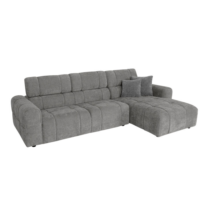 Nurgadiivan BELISMA PN 291×105/169xH74/92cm, beež Diivanid
