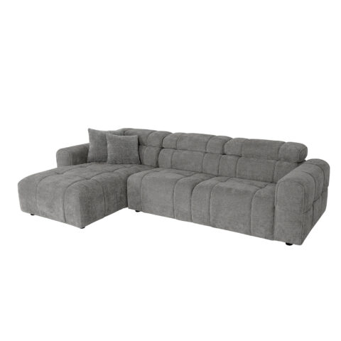 Nurgadiivan BELISMA VN 291×169/105xH74/92cm, beež Diivanid