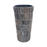 Lillepotiümbris WICKER D28xH50cm, hall Lillepotid ja rõdukastid
