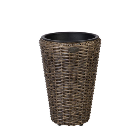 Lillepotiümbris WICKER D28xH40cm, tumepruun Lillepotid ja lillekastid Garden