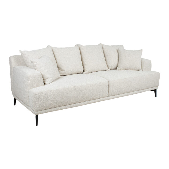 Diivan MAGNOLIA 3-kohaline 220x96xH76cm, helebeež Diivanid Diivanid