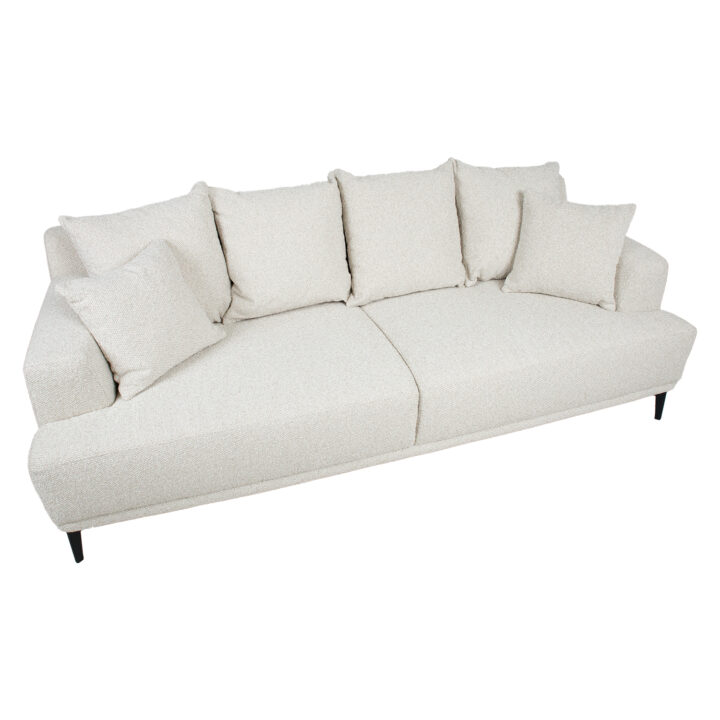 Diivan MAGNOLIA 3-kohaline 220x96xH76cm, helebeež Diivanid Diivanid