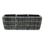Lillekast WICKER 43x16xH16cm, hall Lillepotid ja lillekastid Esilehe tooted