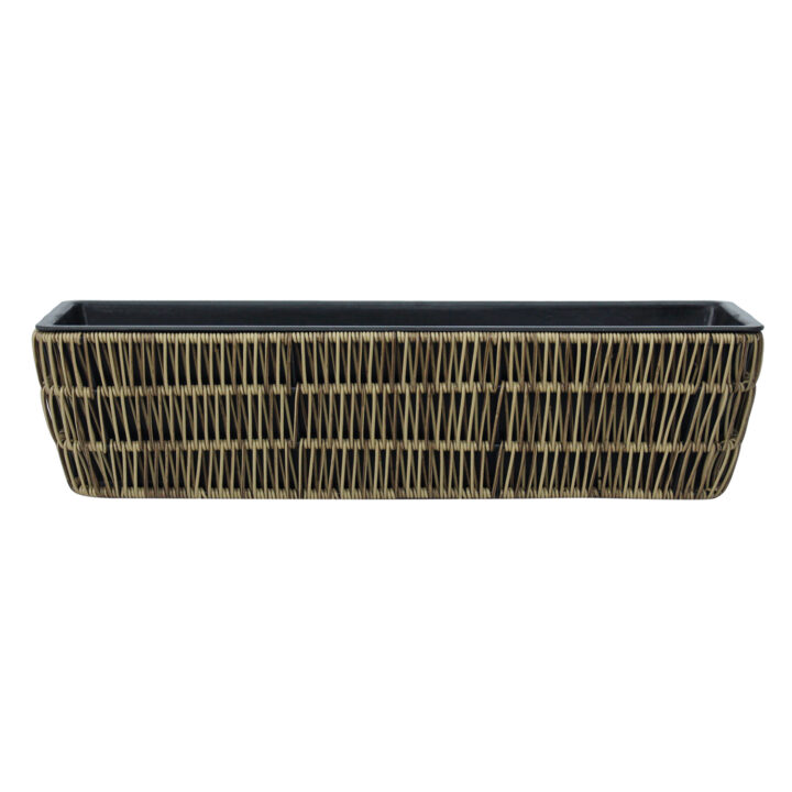 Lillekast WICKER 60x19xH15cm, helepruun Lillepotid ja lillekastid Esilehe tooted