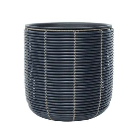 Lillepott WICKER D35xH36cm, must/pruun Lillepotid ja lillekastid G09-100 Lillepotid ja lillekastid