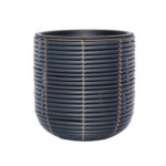 Lillepott WICKER D27xH28cm, must/pruun Lillepotid ja lillekastid G09-100 Lillepotid ja lillekastid