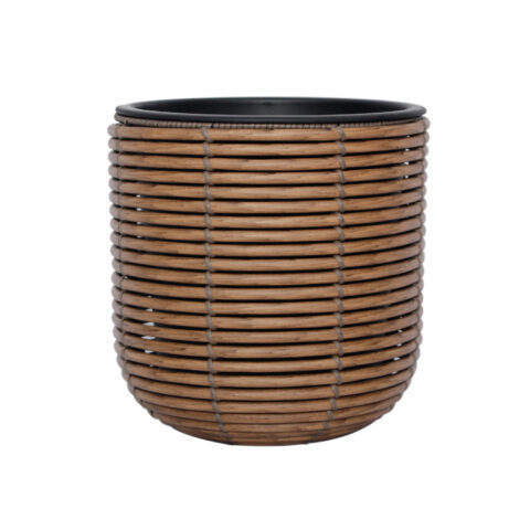 Lillepott WICKER D27xH28cm, pruun Lillepotid ja lillekastid G09-100 Lillepotid ja lillekastid