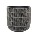 Lillepott WICKER D35xH36cm, hall Lillepotid ja lillekastid G09-100 Lillepotid ja lillekastid