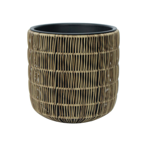 Lillepott WICKER D35xH36cm, helepruun Lillepotid ja lillekastid G09-100 Lillepotid ja lillekastid