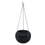 Lilleampel WICKER D32xH22cm, must Lilleamplid Esilehe tooted