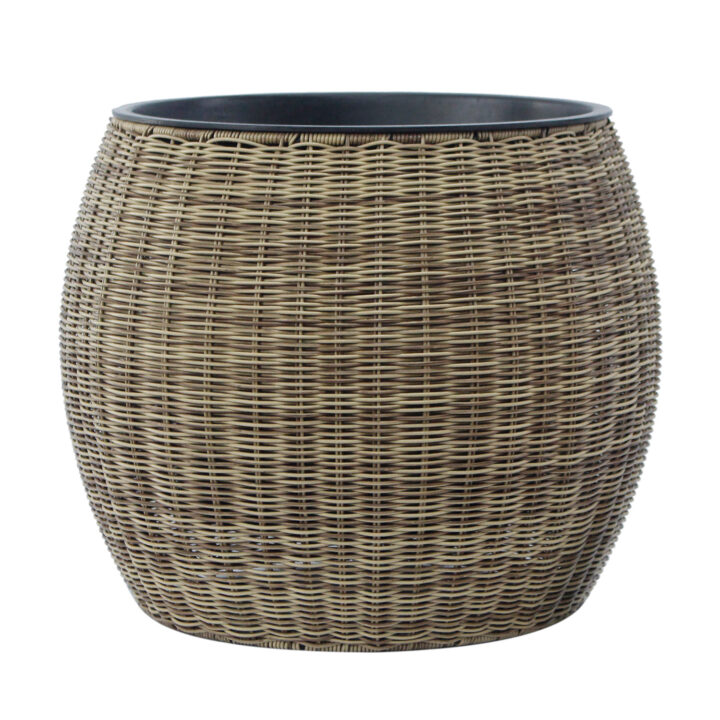 Lillepott WICKER D48xH40cm, helepruun Lillepotid ja lillekastid G09-100 Lillepotid ja lillekastid