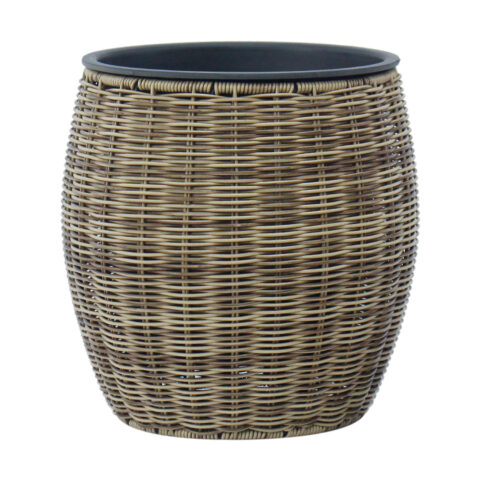 Lillepott WICKER D30xH30cm, helepruun Lillepotid ja lillekastid G09-100 Lillepotid ja lillekastid