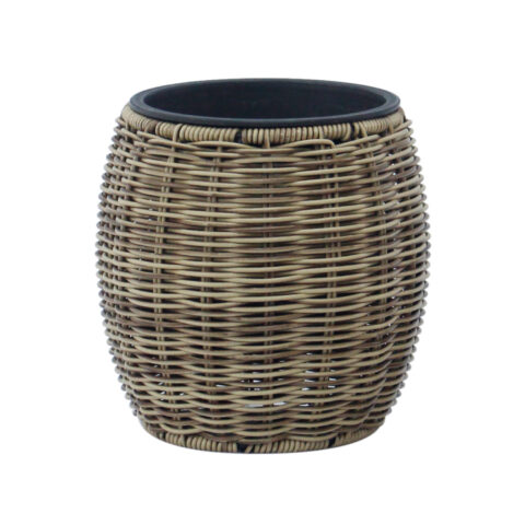 Lillepott WICKER D20xH20cm, helepruun Lillepotid ja lillekastid G09-100 Lillepotid ja lillekastid