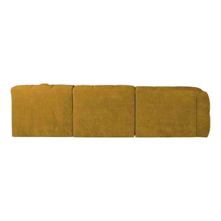Nurgadiivan FORTE U-kujuline PN 374×162/242xH76cm, puunikaskollane Diivanid
